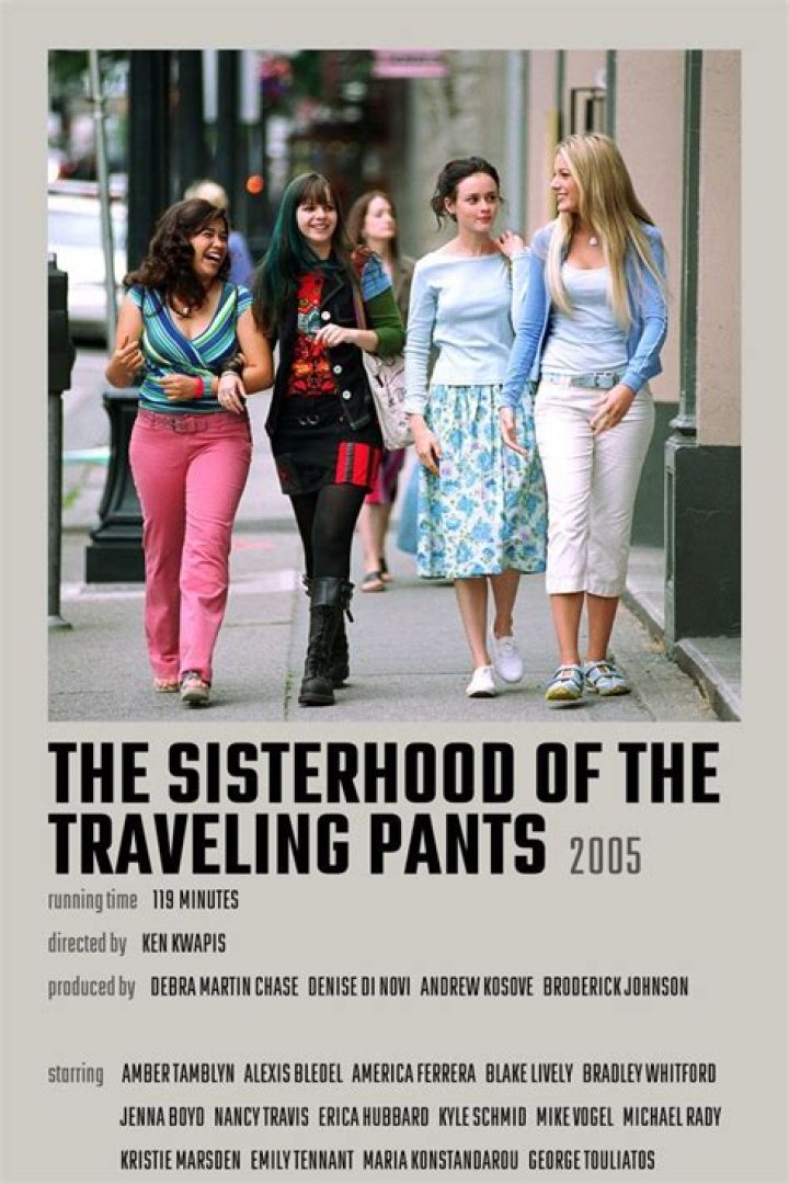 A dress inspired by each friend from The Sisterhood of the Traveling Pants