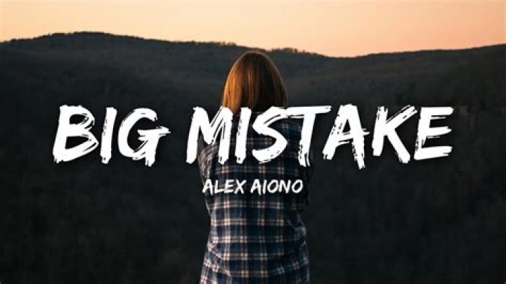 Alex Aiono releases music video for 'Big Mistake'. 