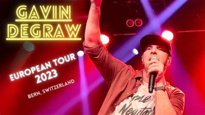 Gavin DeGraw announces UK and Europe tour