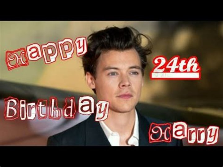 Happy 24th Birthday, Harry Styles