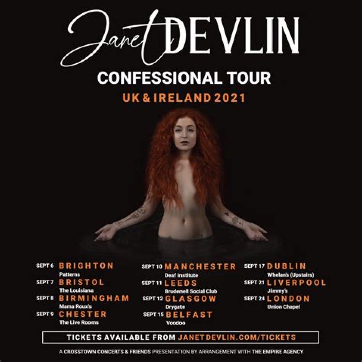 Janet Devlin announces 2021 'Confessional' Tour