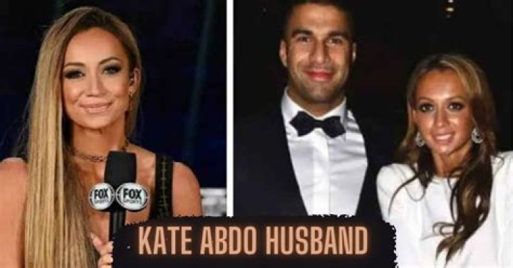 Kate Abdo's husband, Ramtin Abdo Biography: Age, News, Net Worth, Wife, House, Children, Wikipedia