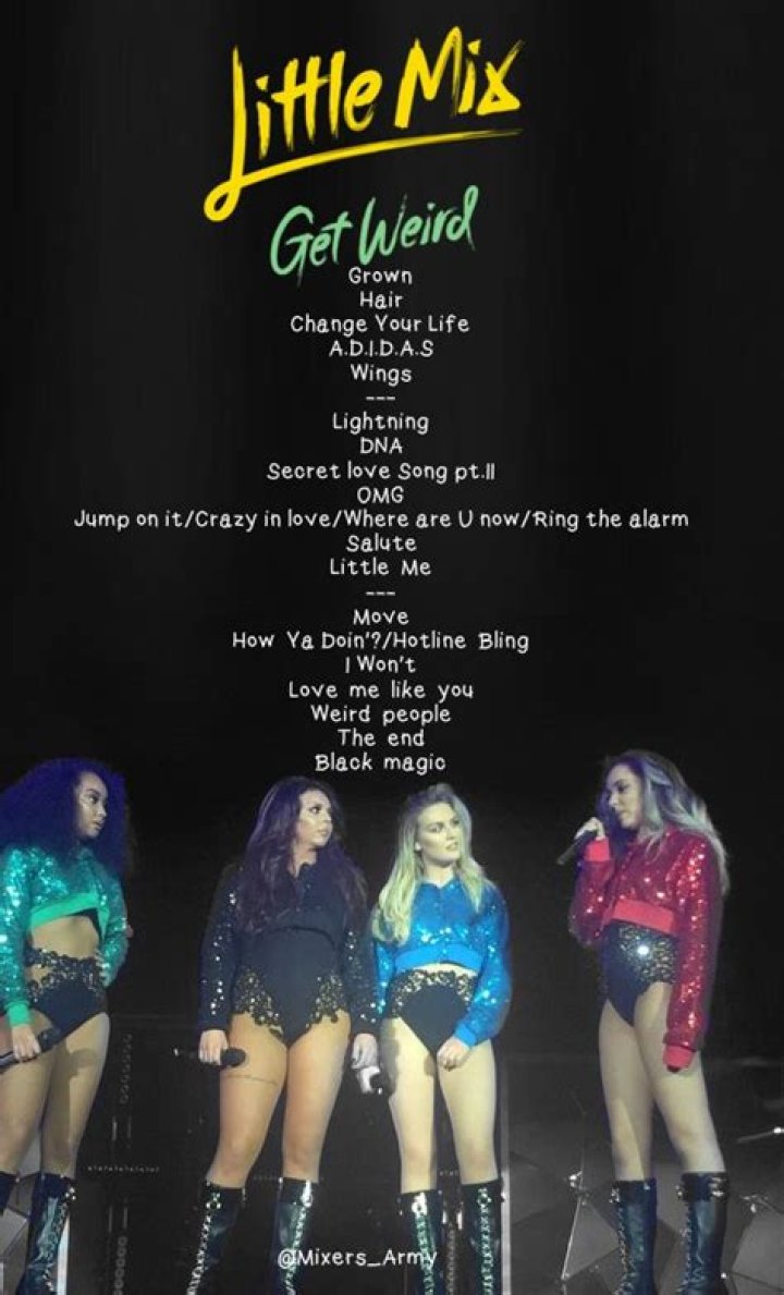 Little Mix's Get Weird Tour Becomes Best Selling Girl Group Tour This Decade So Far