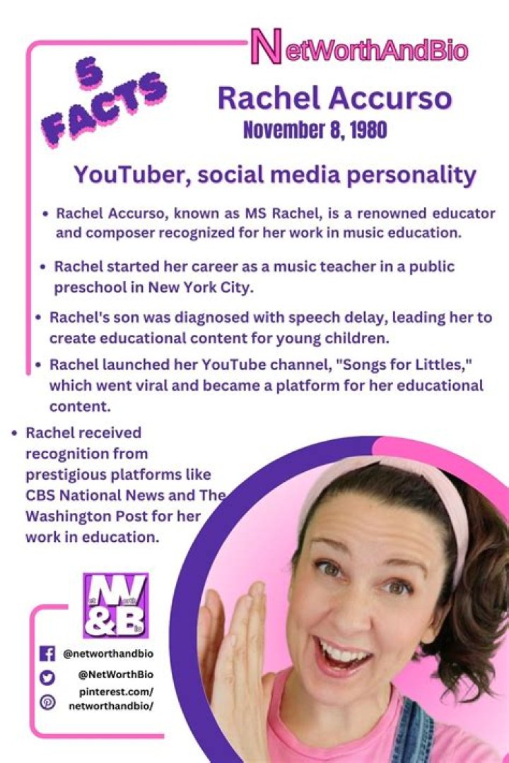 Rachel Accurso Net Worth, Bio, Age, Book, Husband, Son, Parents, Instagram | MS Rachel Griffin Accurso Net Worth