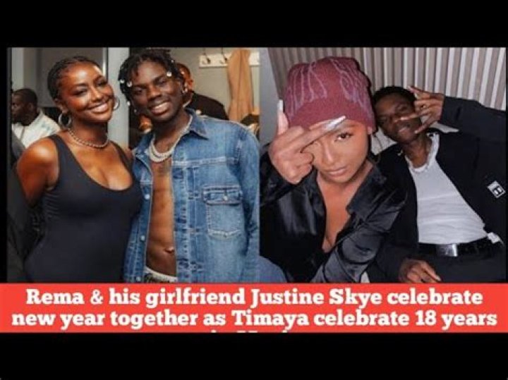 Rema and Justine Skye: New Year's Eve Sparks Romance Confirmation