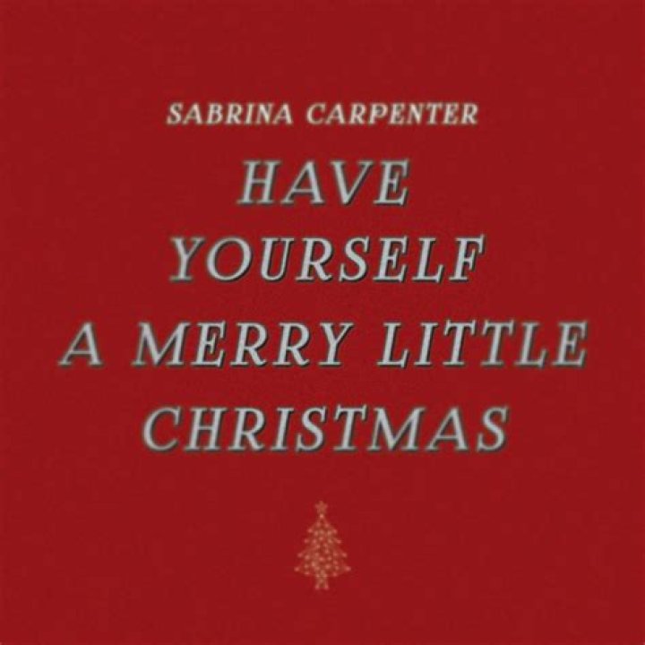 Sabrina Carpenter Releases "Have Yourself a Merry Little Christmas"