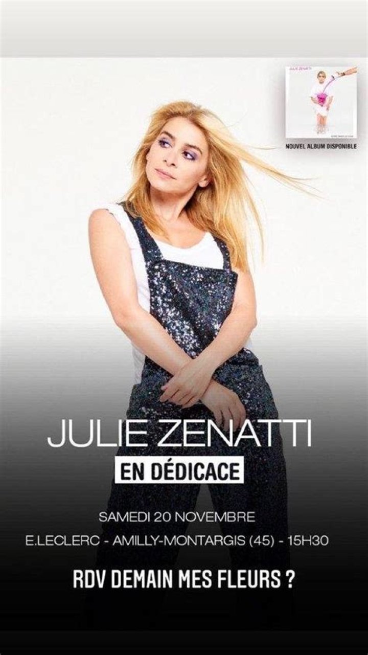 Taille Julie Zenatti