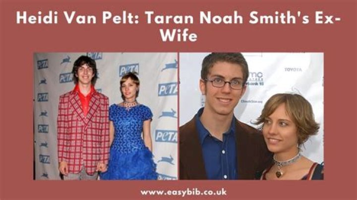 Taran Noah Smith's ex-wife Heidi Van Pelt Biography: Age, Net Worth, Spouse, Children, Parents, Siblings, Height, Instagram, Photos, Wiki